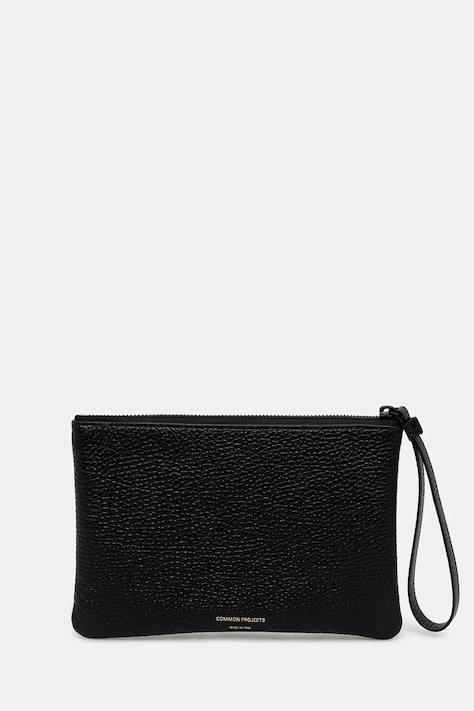 Common Projects leather pouch Small Flat Pouch black color 9187.7001