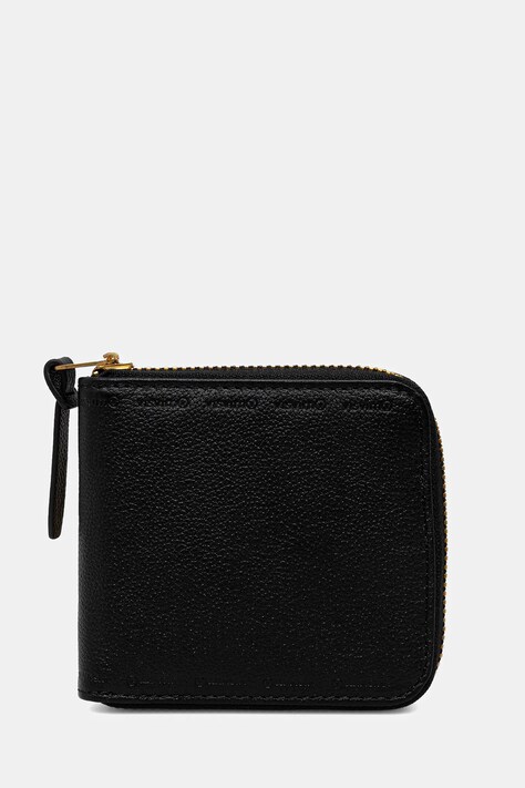 Visvim portfel skórzany leather bi-fold kolor czarny 125103003027