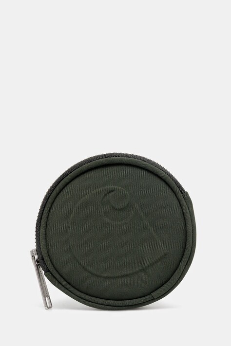 Carhartt WIP portfel Clarton Zip Wallet kolor zielony I033780.2ZXXX