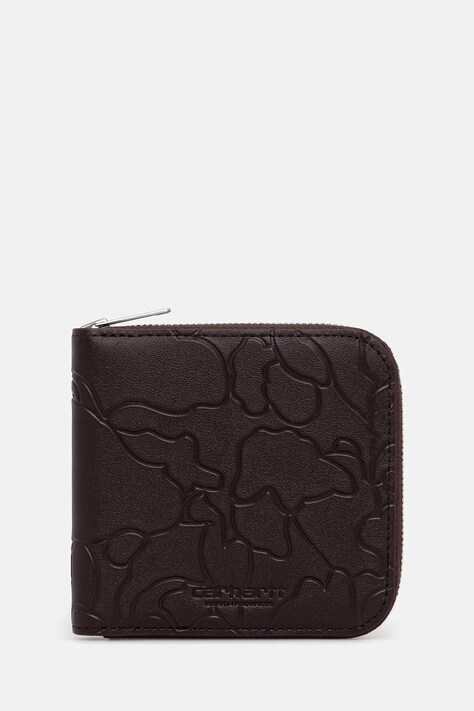 Carhartt WIP portfel skórzany Camo Duck Wallet kolor brązowy I035402.3BXXX