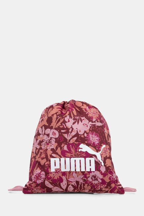 Puma plecak dziecięcy PUMA PHASE AOP Small Gym Sack kolor różowy wzorzysty 091325