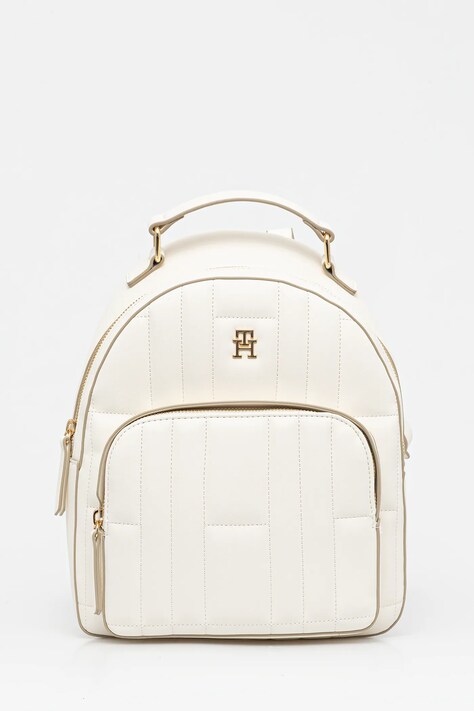 Tommy Hilfiger rucsac culoarea bej, mic, uni, AW0AW17472