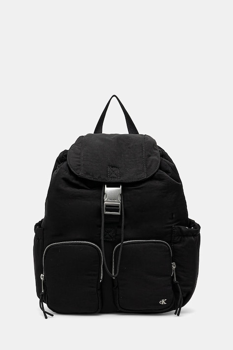 Calvin Klein plecak damski kolor czarny mały gładki LV04K3214G