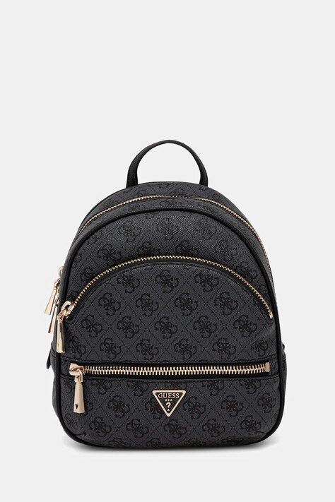 Guess plecak MANHATTAN damski kolor szary mały wzorzysty HWSG71 18320