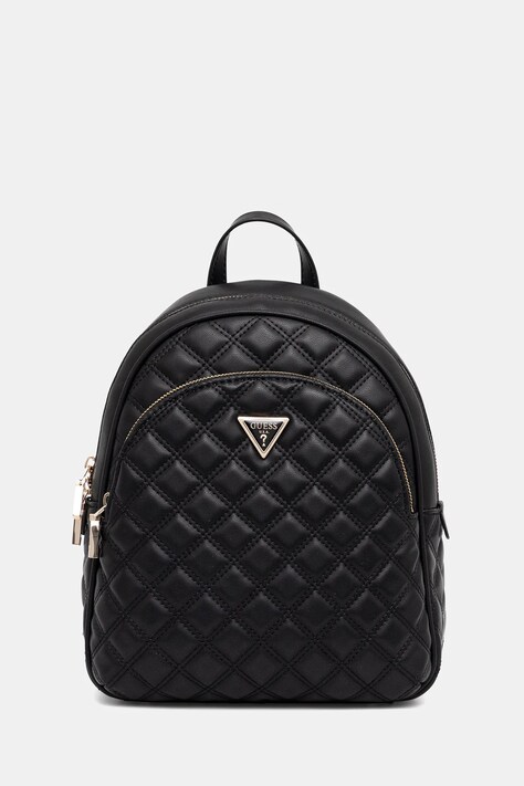 Ruksak Guess GIULLY boja: crna, mali, bez uzorka, HWQG96 73320
