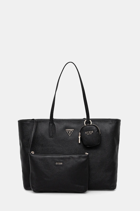 Guess poșetă POWER PLAY culoarea negru, HWBG71 24240