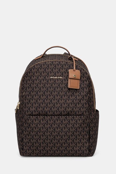 MICHAEL Michael Kors plecak SABLE damski kolor brązowy duży wzorzysty 30T5G3XB3O