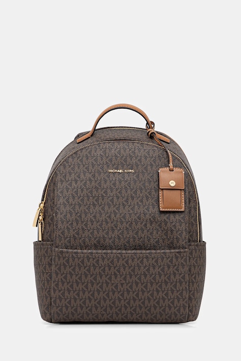 MICHAEL Michael Kors plecak SABLE damski kolor brązowy mały wzorzysty 30T5G3XB2B