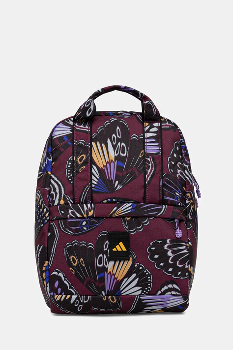 adidas rucsac x Farm Rio culoarea bordo, mare, cu imprimeu, JN2674