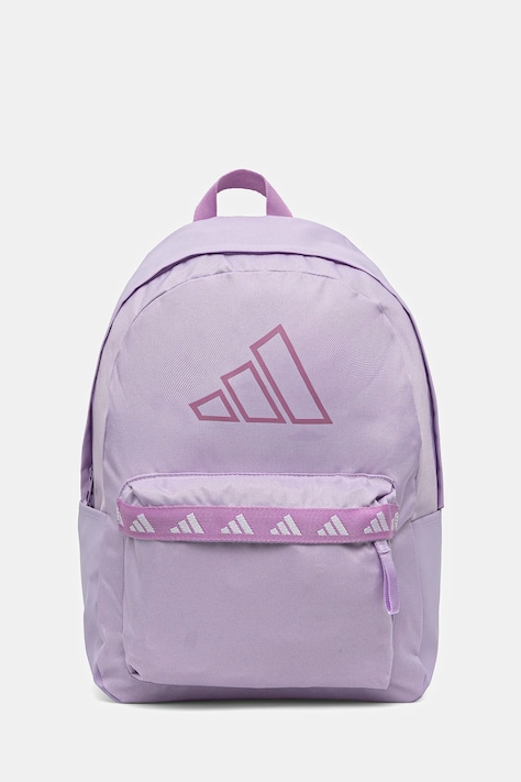 Ruksak adidas dámsky, fialová farba, veľký, s potlačou, JX9076