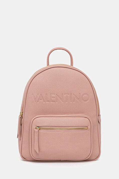 Valentino Bags plecak damski kolor różowy mały gładki VBS9EO21