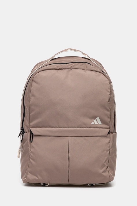 adidas Performance plecak GYM damski kolor brązowy duży gładki JM2740