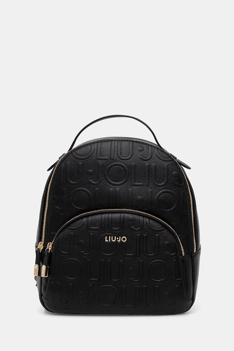 Liu Jo rucsac culoarea negru, mic, cu imprimeu, AF5157.E0538