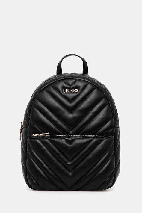 Liu Jo rucsac culoarea negru, mic, uni, AF5186.E0426