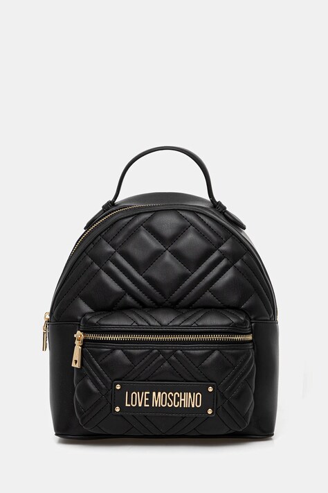 Σακίδιο πλάτης Love Moschino χρώμα: μαύρο, JC4148PP1NLA0000