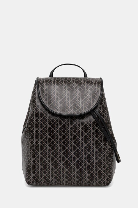 Calvin Klein rucsac culoarea negru, mic, cu imprimeu, LV04F3271G