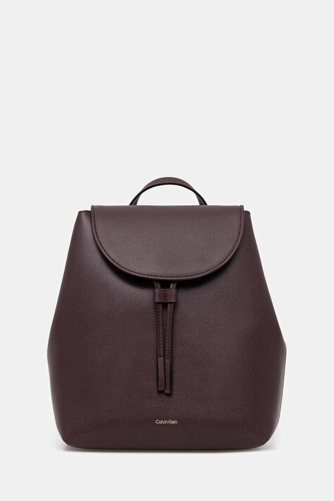 Рюкзак Calvin Klein цвет бордовый маленький однотонный LV04F3297G