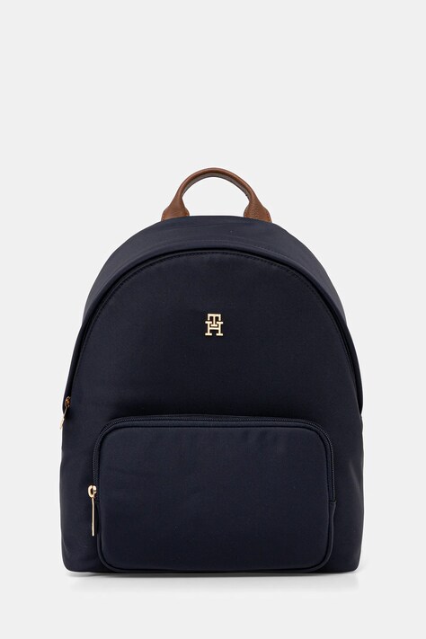 Batoh Tommy Hilfiger dámský, tmavomodrá barva, malý, AW0AW17939