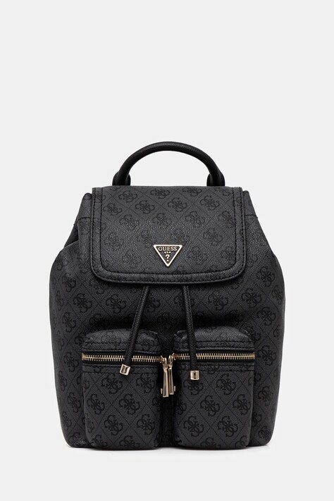 Guess plecak MANHATTAN damski kolor szary mały wzorzysty HWSG71 18310