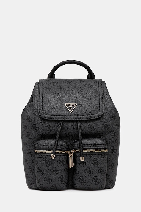 Guess plecak MANHATTAN damski kolor szary mały wzorzysty HWSG71 18310