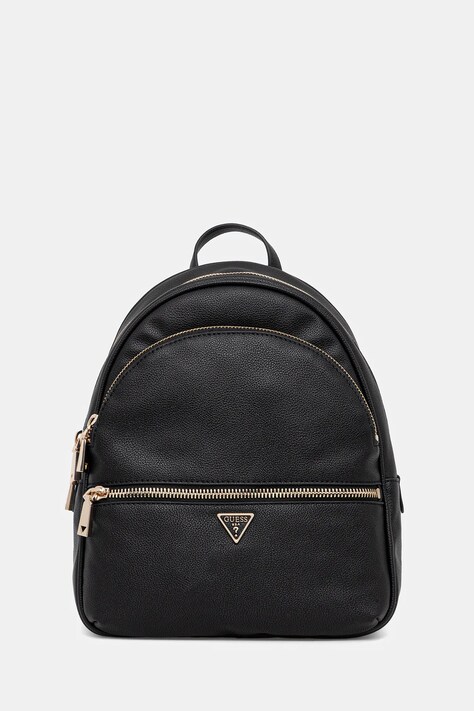 Guess plecak MANHATTAN damski kolor czarny mały gładki HWBG71 18330