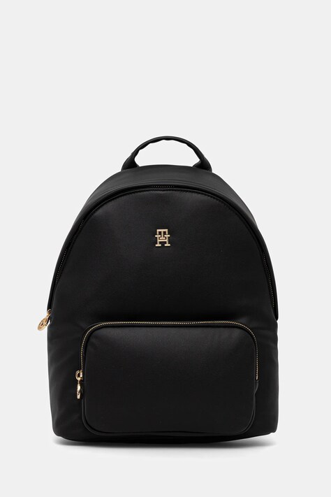 Ruksak Tommy Hilfiger boja: crna, mali, bez uzorka, AW0AW17652