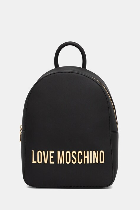 Love Moschino plecak damski kolor czarny duży gładki JC4193PP0NKD0000