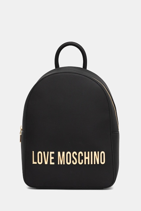 Love Moschino rucsac culoarea negru, mare, uni, JC4193PP0NKD0000