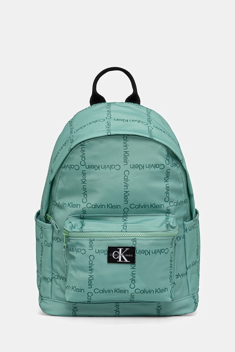 Calvin Klein Jeans Rucsac culoarea turcoaz, mare, modelator, IU0IU00711