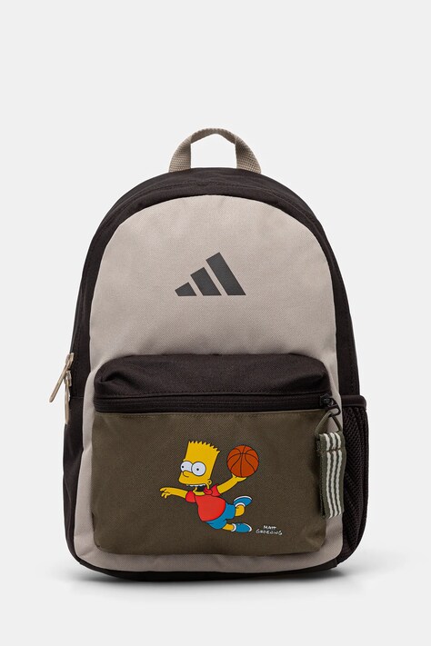 adidas Performance plecak dziecięcy kolor czarny mały z nadrukiem JM4467