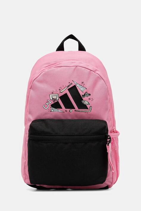 adidas Performance ghiozdan copii culoarea roz, mic, cu imprimeu, JW5193