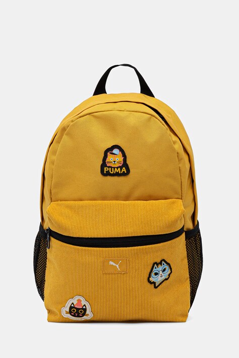 Puma gyerek hátizsák ESSENTIALS Small Backpack sárga, kis, mintás, 091755