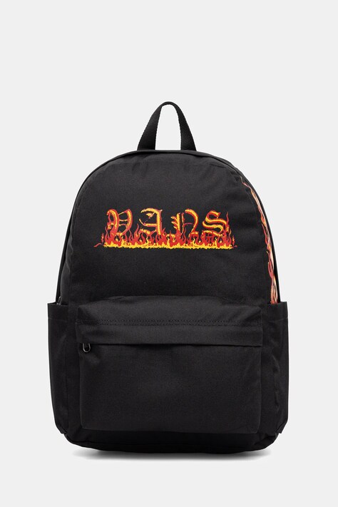 Vans plecak dziecięcy Old Skool Grom Backpack kolor czarny duży z nadrukiem VN000H56BFM1