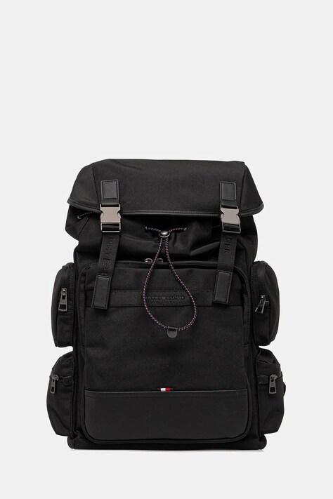 Tommy Hilfiger rucsac culoarea negru, mare, uni, AM0AM13548