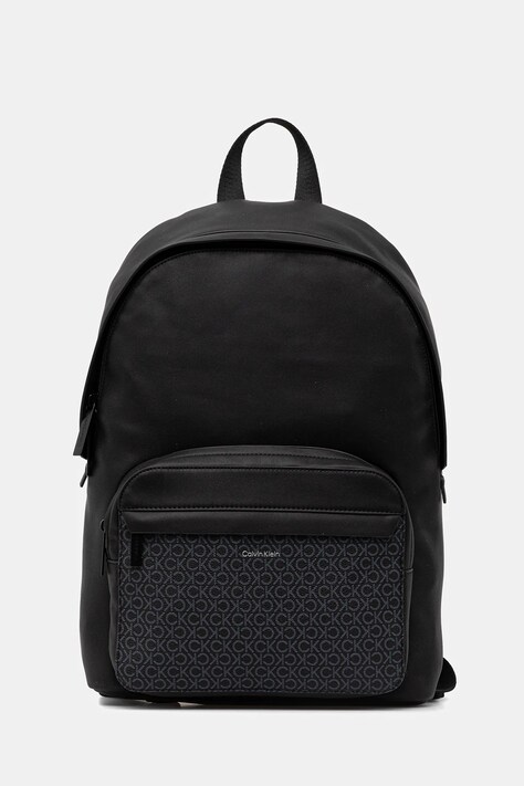 Calvin Klein rucsac culoarea negru, mare, cu imprimeu, LV04D3187G