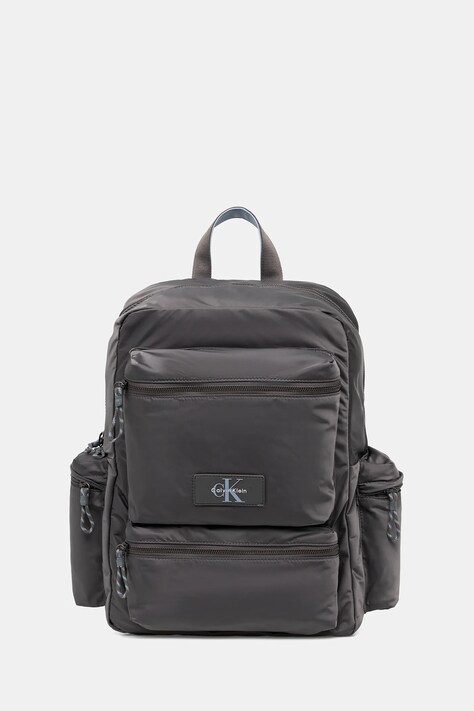 Ruksak Calvin Klein pánsky, šedá farba, veľký, jednofarebná, LV04G3122G