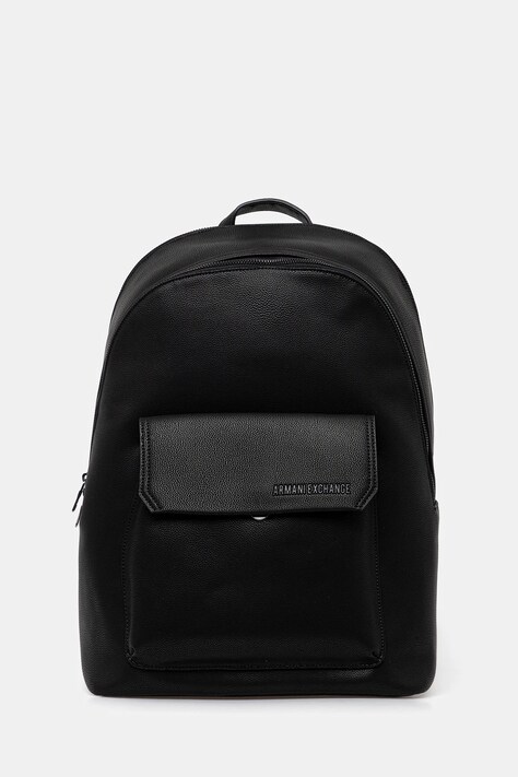 Armani Exchange plecak męski kolor czarny duży gładki XM001596 AF17090