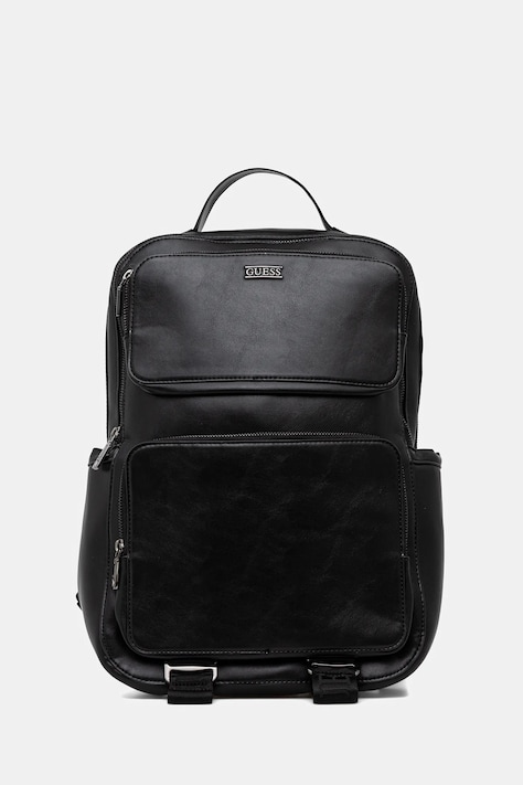 Рюкзак Guess BOSTON колір чорний великий однотонний HMBOCA P5445