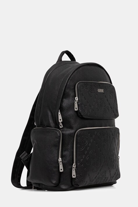Guess plecak BOSTON męski kolor czarny duży HMBOMG P5442