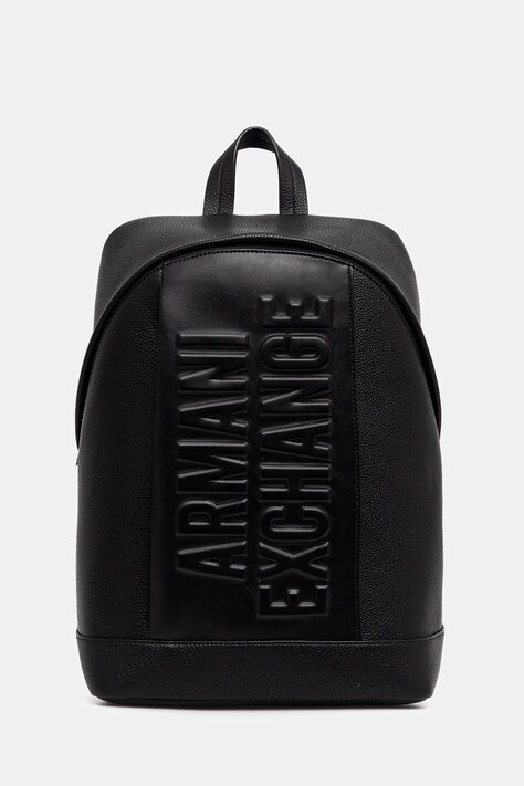 Armani Exchange plecak męski kolor czarny duży gładki XM001644 AF17211