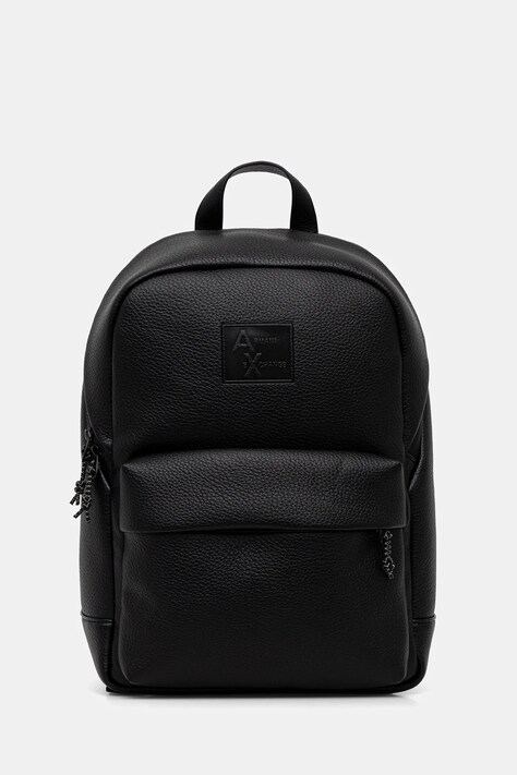 Armani Exchange plecak męski kolor czarny duży gładki XM001618 AF17210