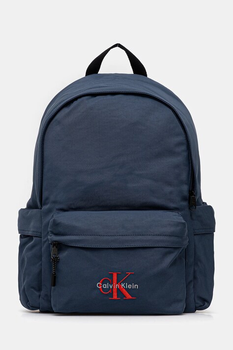 Ruksak Calvin Klein pánsky, modrá farba, veľký, jednofarebný, LV04D3114G