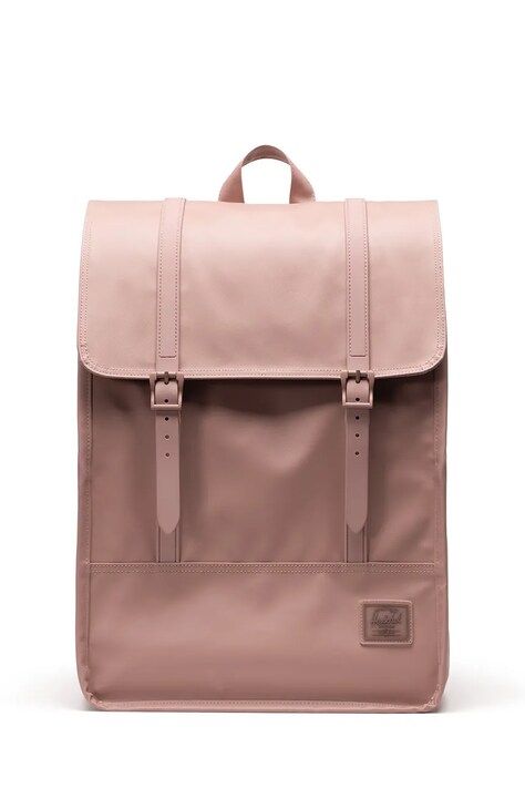 Herschel plecak Survey™ kolor różowy duży gładki 10999-04044-OS