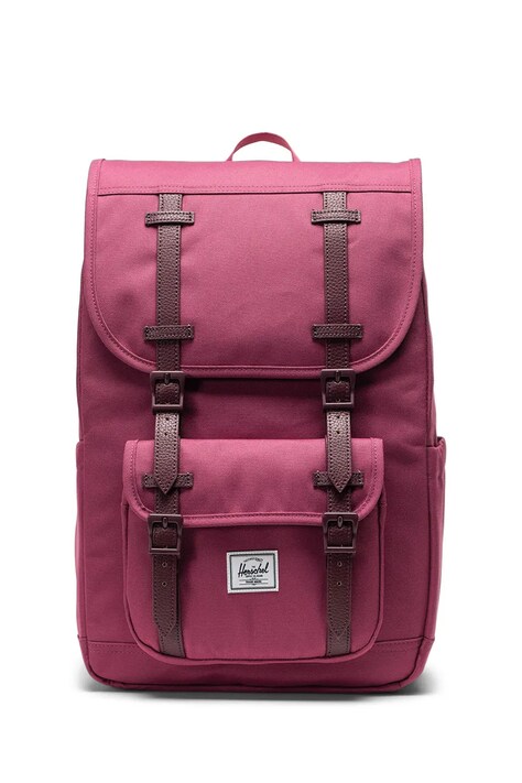 Herschel plecak Little America™ Mid 21 L kolor różowy duży gładki 11391-06793-OS