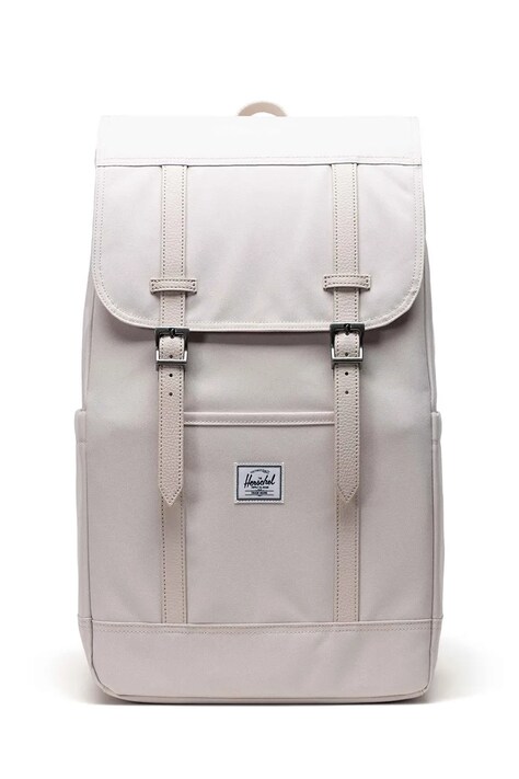 Herschel plecak Retreat™ 23 L kolor biały duży gładki 11397-05456-OS