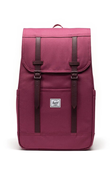 Herschel plecak Retreat™ 23 L kolor różowy duży gładki 11397-06793-OS