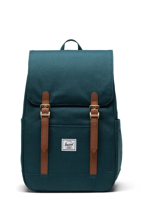 Herschel plecak Retreat™ Small 17 L kolor zielony duży gładki 11400-06551-OS