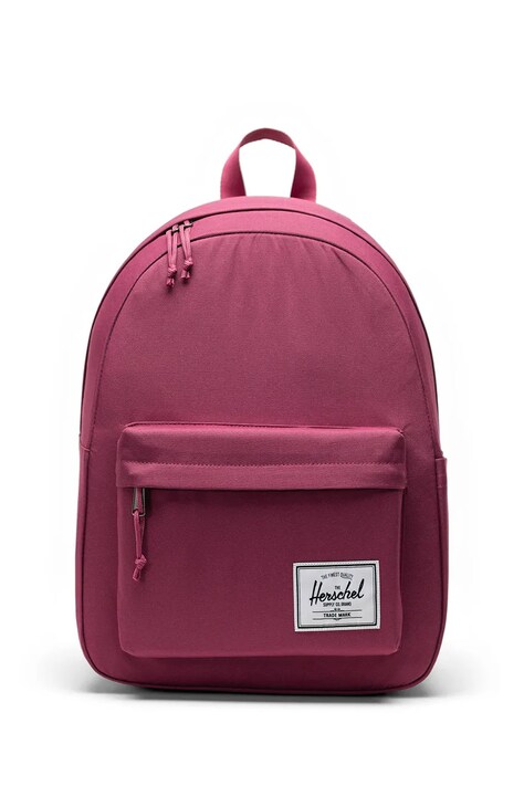 Herschel plecak Classic™ 27 L kolor różowy duży gładki 11544-06793-OS