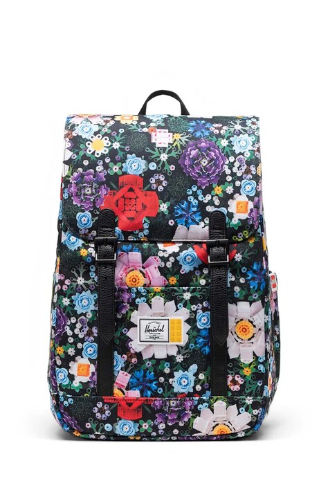 Herschel plecak x LEGO® Retreat™ Small kolor czarny duży 11611-07029-OS