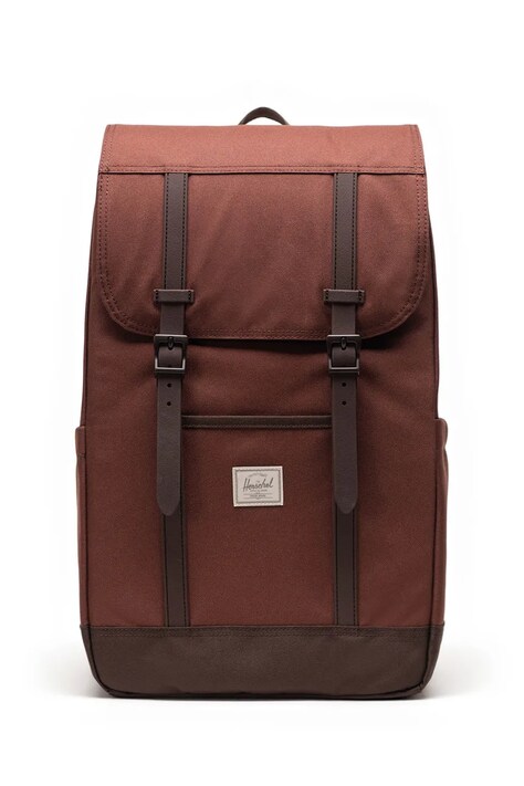 Herschel plecak Retreat™ 23 L kolor brązowy duży gładki 11397-07127-OS